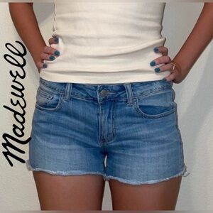 Madewell Blue Jean Shorts